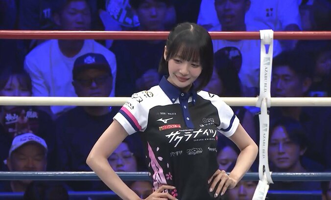 「すごい美脚の人出てきた」露出“少な目”も“ピッタリ”衣装で美ボディ露わ「最強ラウガ」「役満ボディ」ネットざわめき 5枚目