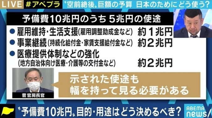 2次補正予算の予備費10兆円に野党からは“白紙委任”の批判も…元経産官僚「自然災害の可能性を考えれば妥当ではないか」 3枚目