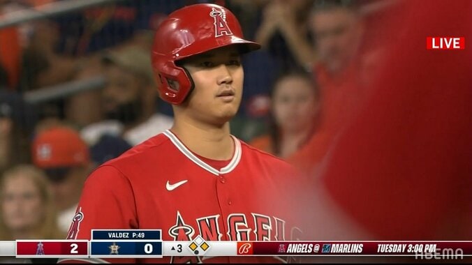 大谷翔平、15試合連続スタメン出場で2試合ぶりのヒットは技ありタイムリー 連敗脱出へ執念の打撃 1枚目