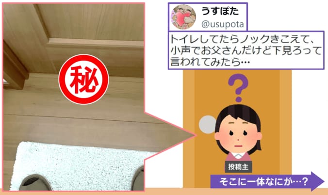 父との“極秘取引”!?