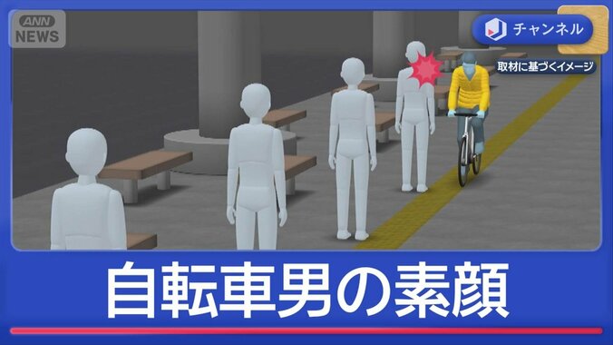 水戸駅前で連続暴行　逮捕された“自転車男”の素顔 1枚目