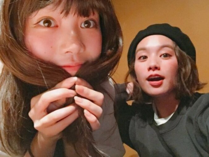 筧美和子の「姉妹ツーショット」があまりに美しすぎると話題に 1枚目