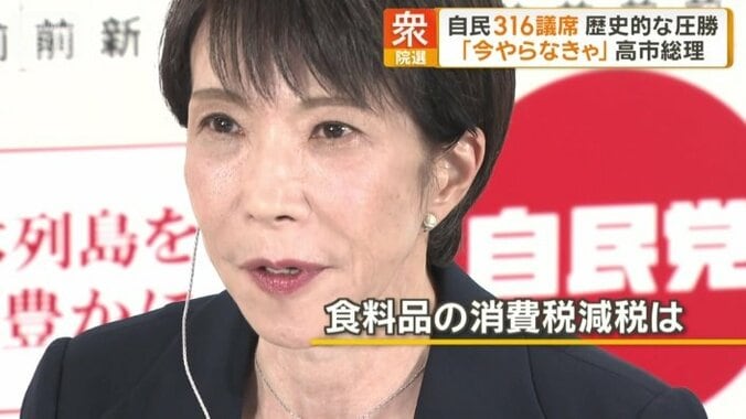 食料品の消費税減税は