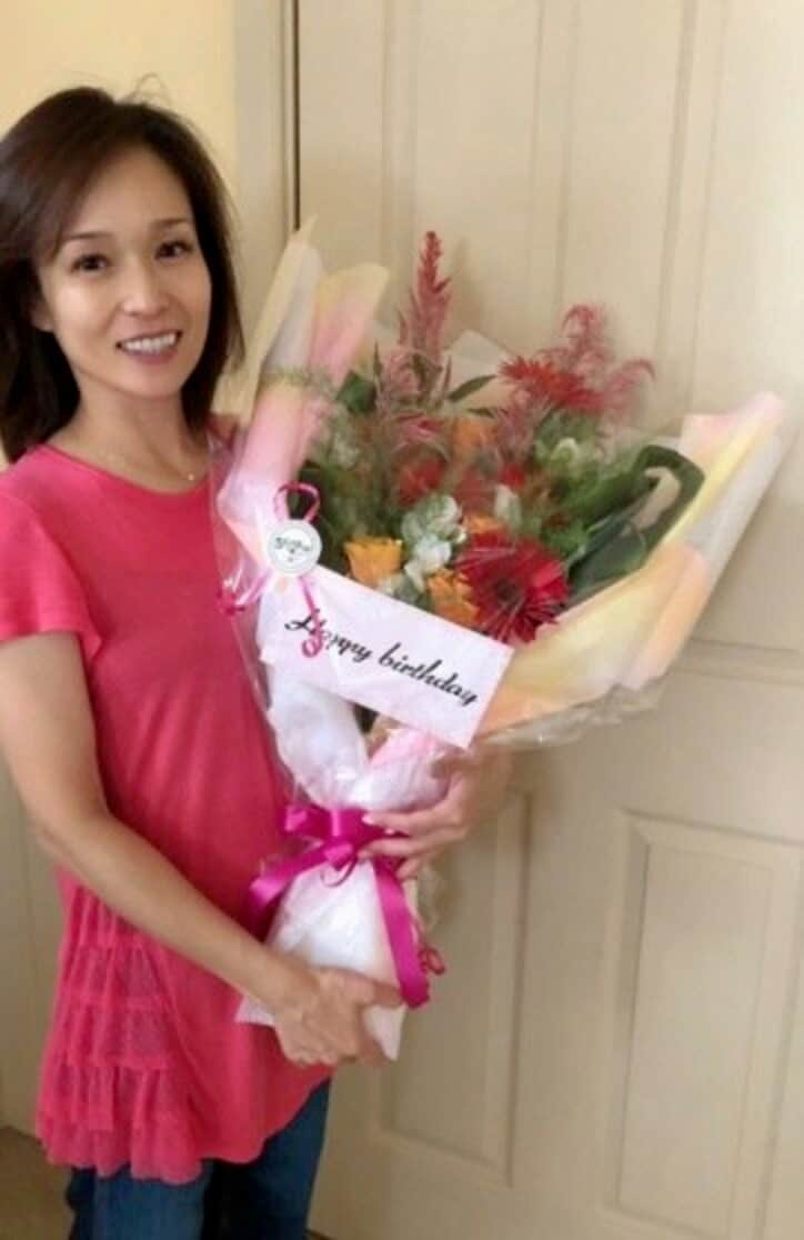 花田虎上、妻の誕生日にサプライズ「今年は無事に成功しました」