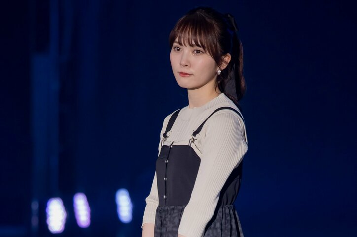 小坂菜緒が美しいうなじを披露！ 日向坂46ファッション誌専属モデル7名が『TGC』に集結