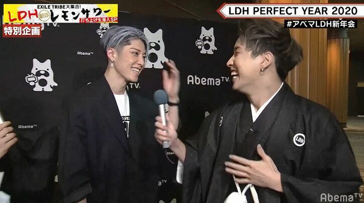 LDH新年会に電撃移籍したMIYAVIも参戦！初の“レモンサワー打ち上げ”にドキドキ！？「お手やわらかに…」