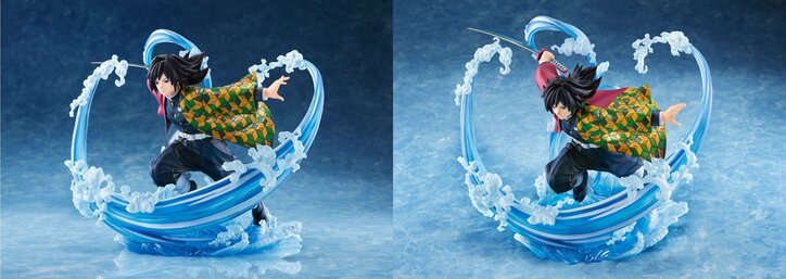 「鬼滅の刃」冨岡義勇1/8スケールフィギュア登場！よどみなく澄み渡る"水柱の戦い"を立体化