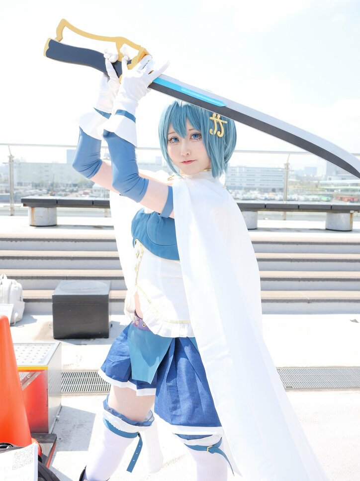 【写真・画像】『魔法少女まどか☆マギカ』さやかコスプレ3