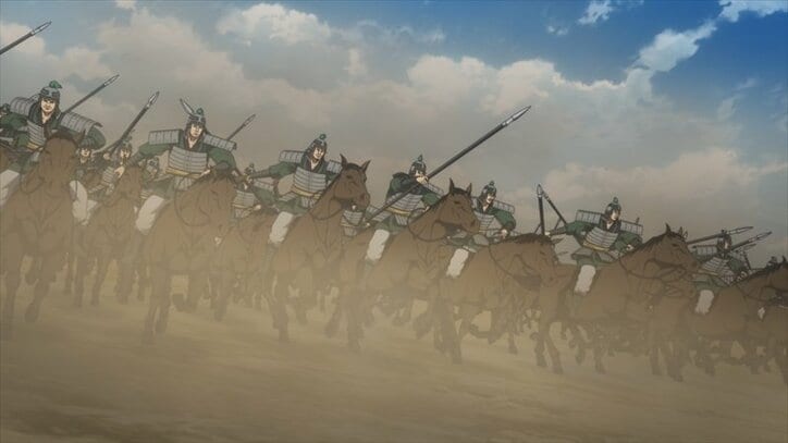 アニメ「キングダム」飛信隊、ついに凱孟軍本隊と激突！4期10話先行カット・あらすじ公開