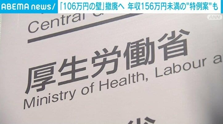 「年収106万円の壁」撤廃へ