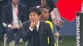 喜んだのはたった10秒 興奮の逆転ゴールの直後、森保一監督は懸命に指示の指笛を吹いていた