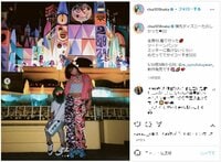 仲里依紗＆愛息の"弾丸ディズニー"ショットにファン絶賛「存在感が最高すぎ！」「こんなママ最っ高」