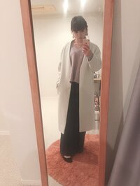 桃『今日の服装』