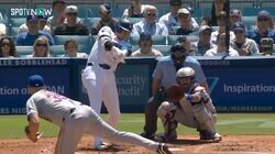 大谷翔平、ゴジラ超え176号“特大&爆速”打球に衝撃　飛距離129メートル、打球速度177キロ…驚愕の弾丸ライナーがライトスタンドに突き刺さる