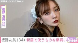 “自宅プールが話題”板野友美（34）、新居で使うものを爆買い「人生初のレシート（の長さ）になりそう」