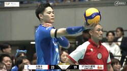 揺れて落ちる高速魔球サーブ！ 男子バレー、フランス代表が対応できない衝撃の一球にファン騒然「とてつもなくエグい」