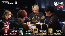 ん、どうした？白熱の対局で選手が突如の話し合い……試合中断で審判が駆けつけるハプニング「これは珍しい」／麻雀・Mリーグ