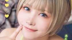 “二人の金髪ヒロインから猛アタック” えい梨が披露する“ギャルゲー”グラビア 『ヤングガンガン』ソロで再登場