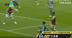 「ミトマしい」元北朝鮮代表・鄭大世が新語で指摘　華麗な突破からのクロスが相手に当たってラインを割るも“ゴールキック”のジャッジ「三笘への判定が厳しい...」