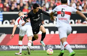 「気分が良い」1G1Aの鎌田大地がシュツットガルト戦勝利を喜ぶ「得点を決めてまたフレッシュに」