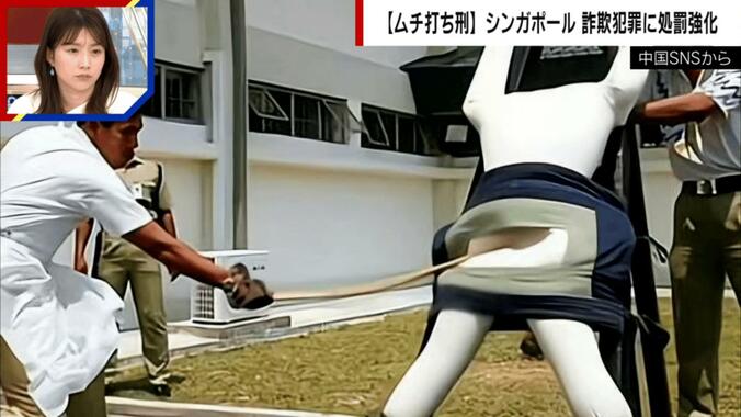 【写真・画像】シンガポールの“ムチ打ち刑”…刑罰の実態に衝撃「途中で失神してしまう」「最低時速160キロで…」　1枚目