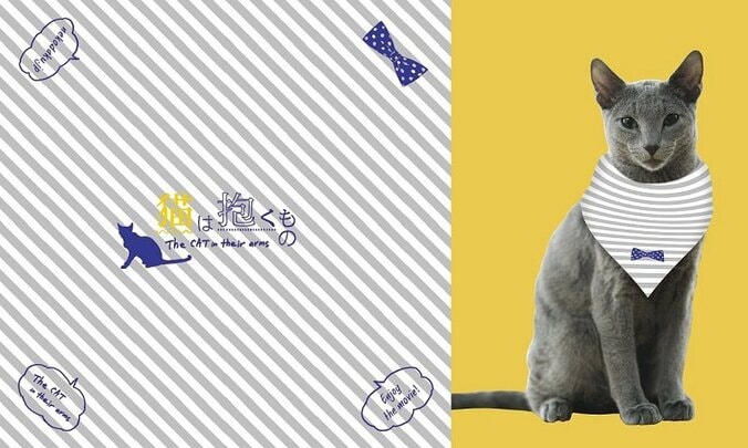 『猫は抱くもの』前売り特典は“特製バンダニャ”　 特典利用のキャンペーンも 1枚目