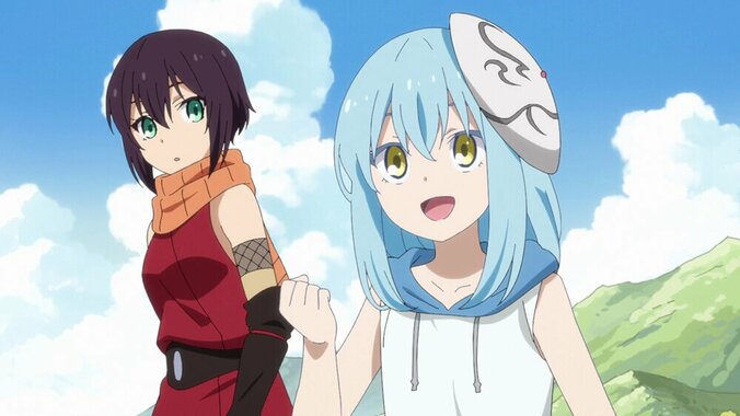 アニメ「転スラ日記」湖で遊ぶ夏！なぜかシュナとシオンは不満げで…第4話あらすじ＆先行カット公開 4枚目