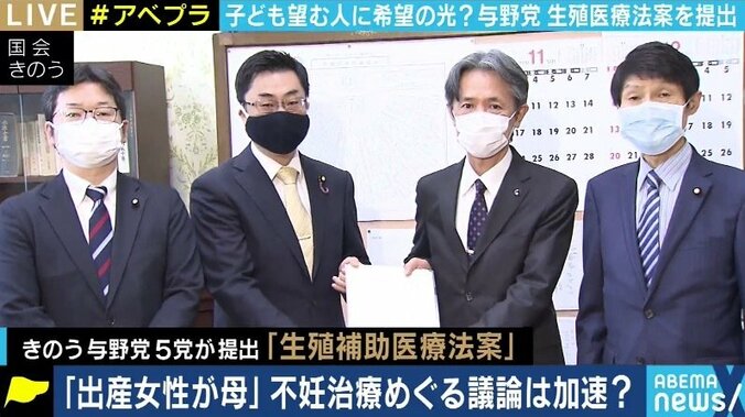 「女性の健康の保護、産まれてくる子どもの福祉が基本理念」与野党が提出した生殖補助医療法案の目的とは 1枚目