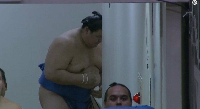 大の里の独特なルーティン