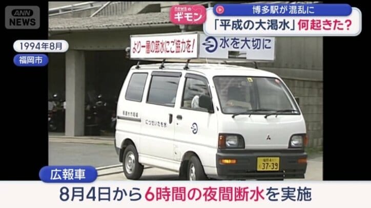 「平成の大渇水」