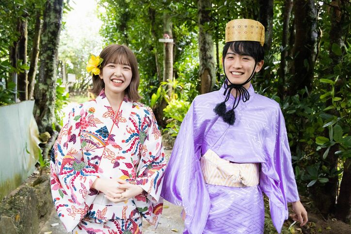 男子人気No.1のPopteenモデル・こころ、琉球衣装デートで高3イケメン男子と急接近！『恋ステ2022春』スタート