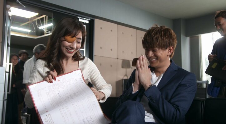 田中みな実の強烈な演技にやはり三浦翔平も笑っていた！『Ｍ 愛すべき人がいて』NGシーンが公開