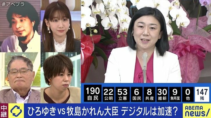 牧島かれんデジタル大臣 平井前大臣の デジ女 発言に ダイバーシティや幅広いバックグラウンドを持った方々に関わっていくことを目指す 政治 Abema Times