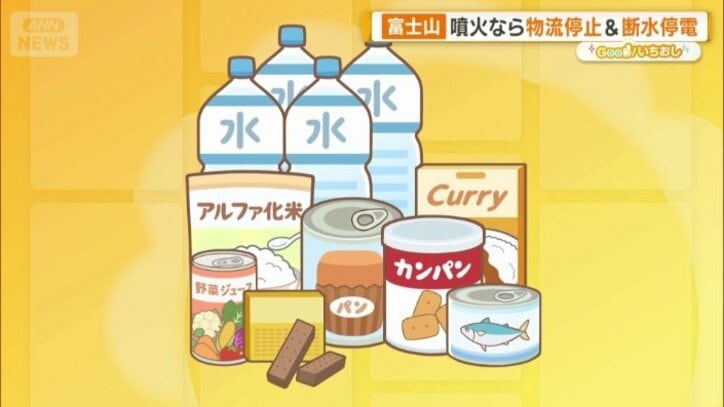 7～10日分の備蓄が必要