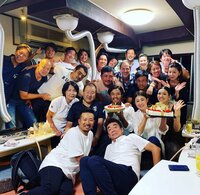 AHN MIKA『小平智選手のお誕生日会へ♫』