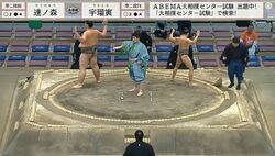 「このサイズ差」「どういうバトルやねん」61キロ超小兵が168キロの巨漢を撃破 圧倒的“無差別級”対決の結末に騒然