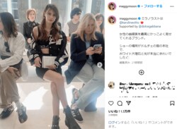 マギー、曲線美際立つ衣装で“自信溢れる”ポージング動画公開 「際立つ美しさ」「いつも輝いてる」とファン絶賛
