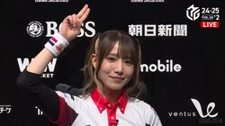 麻雀女神・伊達朱里紗 気分爽快の親満貫 約1カ月ぶりトップにルンルン♪「いい空気になる」／麻雀・Mリーグ