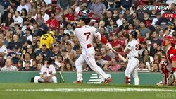 吉田正尚、痛烈7号弾で手応え物語る“確信歩き” 持ち前のフルスイングムーブで貫禄の一発