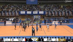 男子バレー、監督がラリーに参加する珍事 思わず手が…面白シーンにファン驚き