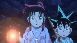 The Evil Hand Creeps Up on the Blades Enjoying the Hot Springs... Overview and Preview Images of Episode 5 of 'YAIBA Samurai Legend' Released