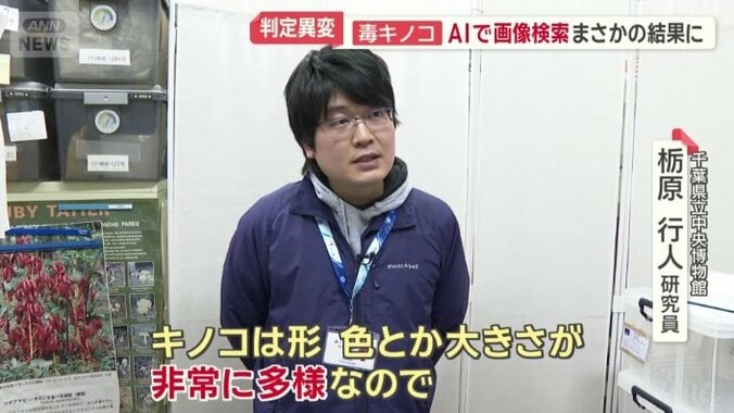 千葉県立中央博物館　栃原行人研究員