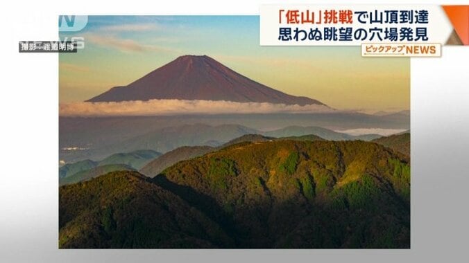 渡邉さんが撮影した富士山