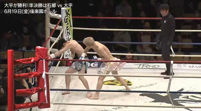 「ヤムチャみたいになってる」「やばい倒れ方した」衝撃の“一撃”KO ファン騒然の劇的決着 4枚目