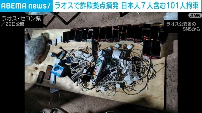 ラオス公安省のSNS
