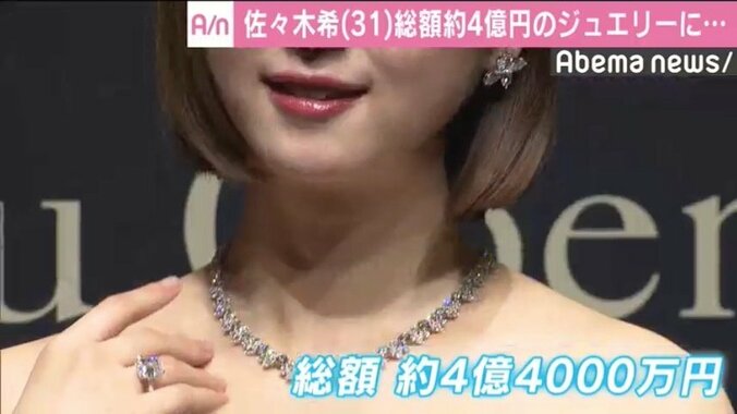 佐々木希、総額約4億円のジュエリーに「ここまでダイヤモンドの重みを感じたことがない」「正直ドキドキ」 2枚目