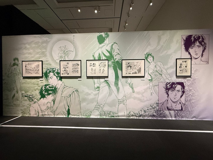 [Photos/Images] The 100-Ton Hammer You Can Actually Hold Appears! Exhibition Report on "City Hunter Grand Original Art Exhibition" 40th