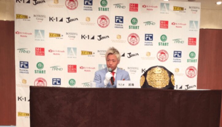 【K-1】武尊が超過酷なトーナメントの裏側を明かす「拳も足も決勝前にボロボロ」「体が壊れてもいい、死んでもいい」