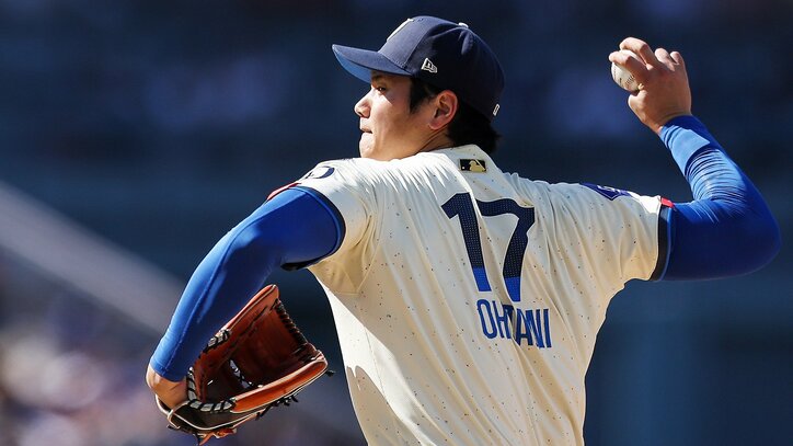 【写真・画像】二刀流・大谷翔平、初のバースデーマウンドは圧巻の3者連続奪三振！　2回3K無失点　打者では3試合ぶり安打　ドジャースは痛恨連敗　1枚目