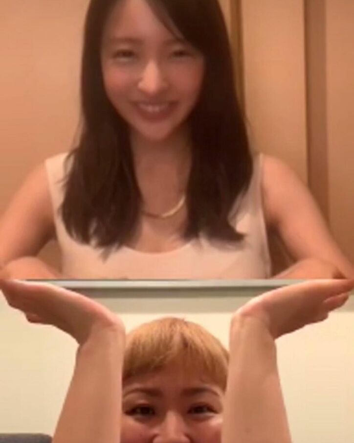 丸山桂里奈 板野友美の結婚を祝福 こんな可愛い奥さんいないよね 話題 Abema Times